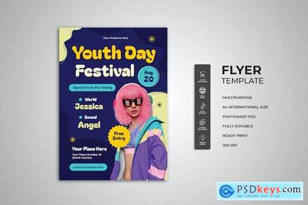 Youth Day Festival Flyer