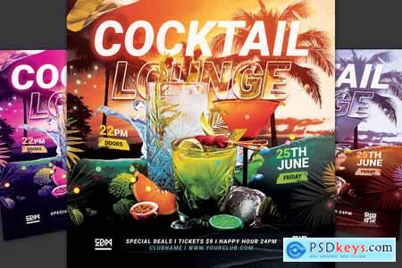 Cocktail Lounge Flyer