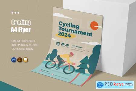 Cycling Tournament Flyer