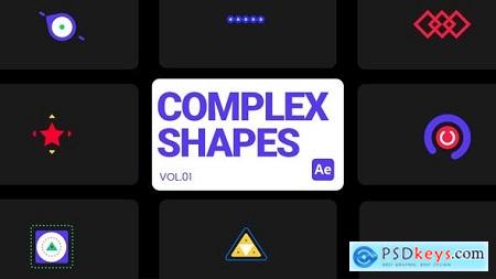 Complex Shapes 01 for After Effects 46060266