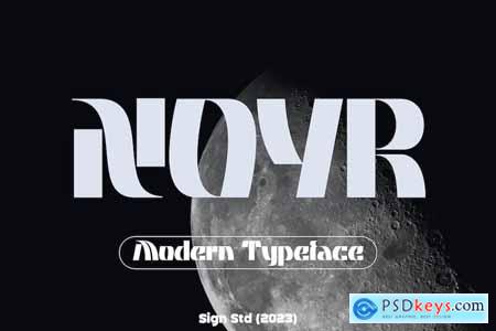 Noyr - Modern Typeface