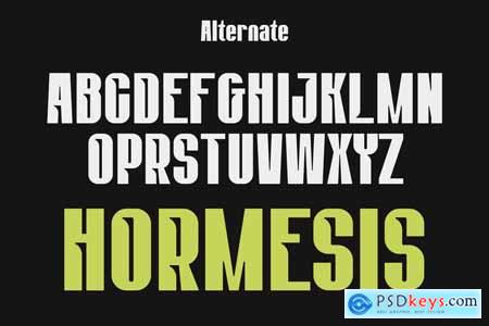 Hormesis - Condensed Font