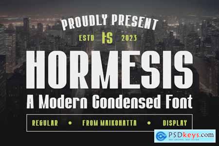 Hormesis - Condensed Font