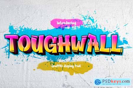 Toughwall - Unleash Urban Creativity Graffiti Font