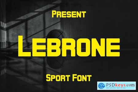 Lebrone Font