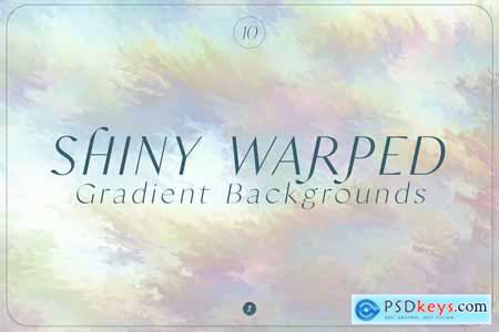 Shiny Warped Gradient Backgrounds