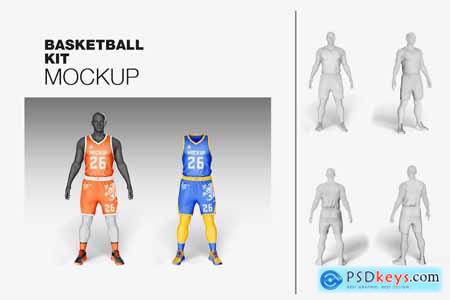 Basketball Player Kit Mockup