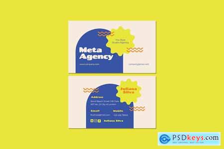 Meta Agency Business Card
