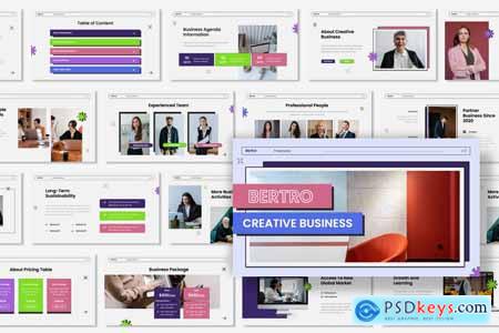 Bertro - Creative Business Presentation PowerPoint