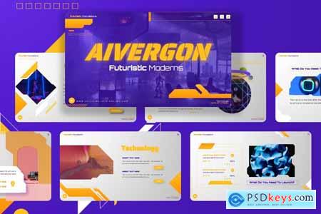 Aivergon - Creative Purpose Powerpoint Templates