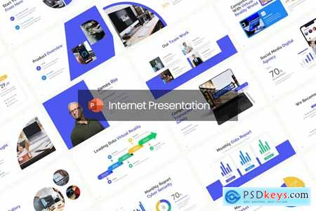 Cyber Security Internet PowerPoint Template