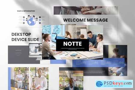 Notte - Business PowerPoint Presentation Template