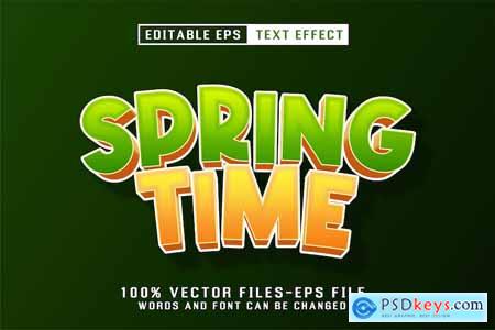 Spring Edition Text Effect