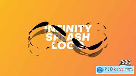 Infinity Liquid Splash Logo Reveal 45944614