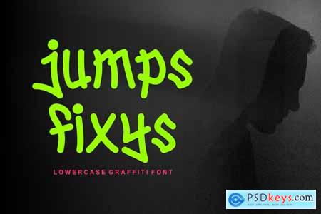 JumpsFixys font