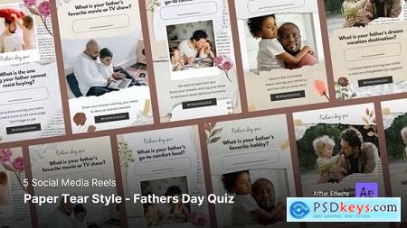 Social Media Reels - Fathers Day Quiz 46086735