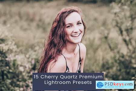 15 Cherry Quartz Premium Lightroom Presets