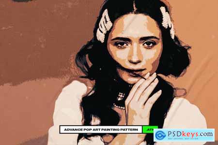 Advance Pop Art Painting Photoshop Action