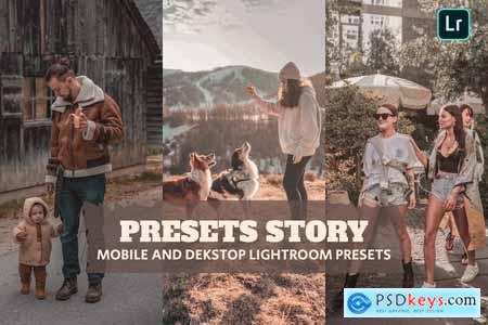 Presets Story Lightroom Presets Dekstop and Mobile