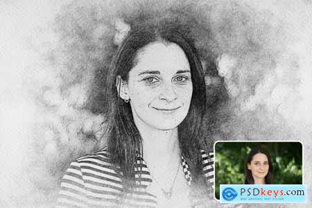 Pencil Drawing Photo Effect