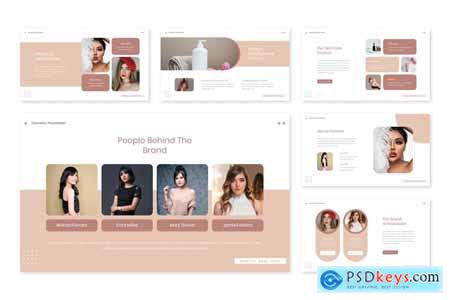 Cosmeca - Cosmetics Powerpoint Template