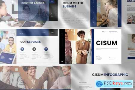 Cisum - Business Presentation PowerPoint Template