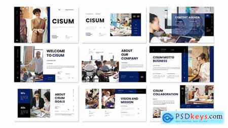 Cisum - Business Presentation PowerPoint Template