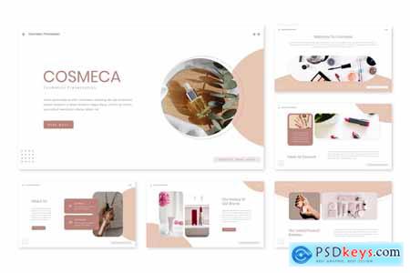 Cosmeca - Cosmetics Powerpoint Template