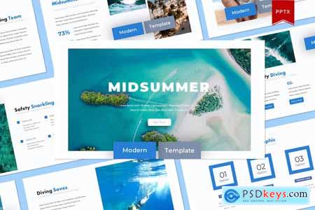 Midsummer Powerpoint Template