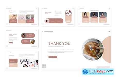 Cosmeca - Cosmetics Powerpoint Template