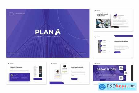 Plan A - Business Powerpoint Template