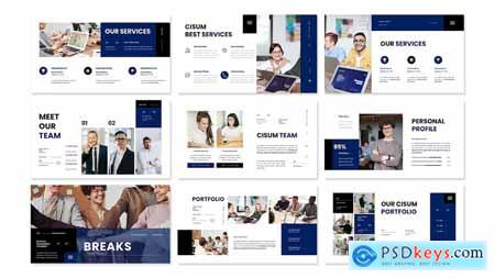 Cisum - Business Presentation PowerPoint Template