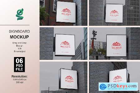 Signboard Mockup