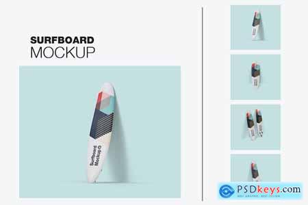 Set Surfboards Mockup