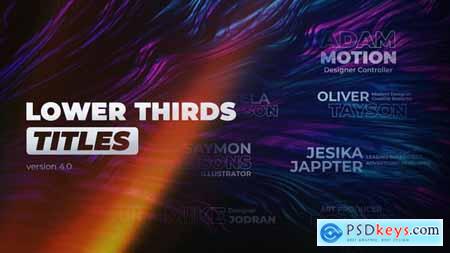 Lower Thirds Titles Premiere Pro 45805861