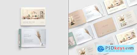 Open Magazine Mockups Psd Collection