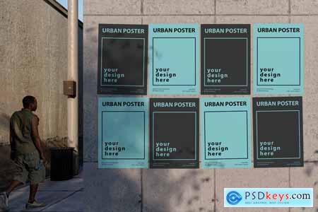 Urban Poster Vol.03 - Mockup Template VR