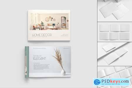 Open Magazine Mockups Psd Collection