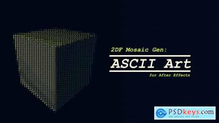 2DF Mosaic Gen - ASCII Art 45596269 