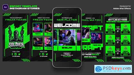 Esport Instagram Stories Template 45571235