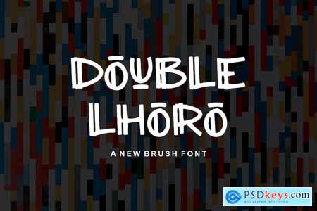 Double Lhoro Font