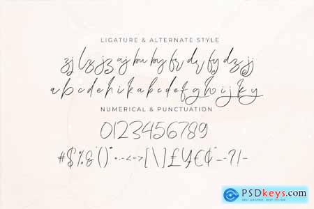 Delyndo Signature Script Font