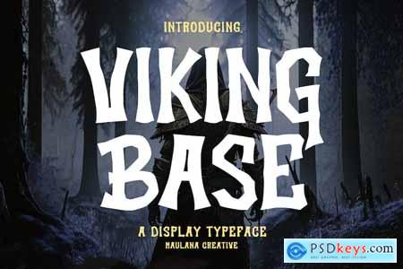 Viking Base Display Font