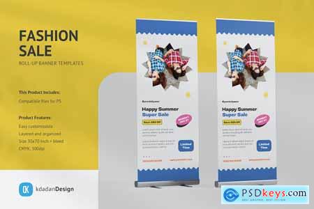 Fashion Roll up Banner 3A7JZLD