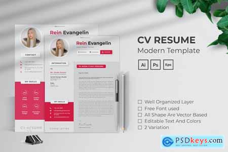 Modern Business CV Resume