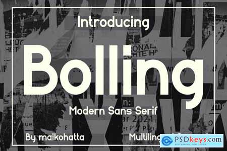 Bolling Font