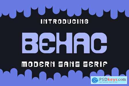 Behac - Modern Sans Serif