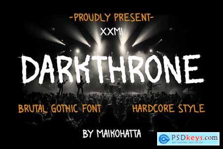 Darkthrone Font