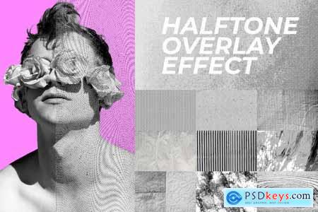 20 Halftone Pattern Effect Overlay