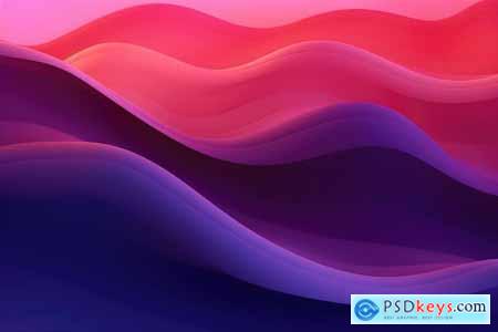 Abstract Background Wave purple pink